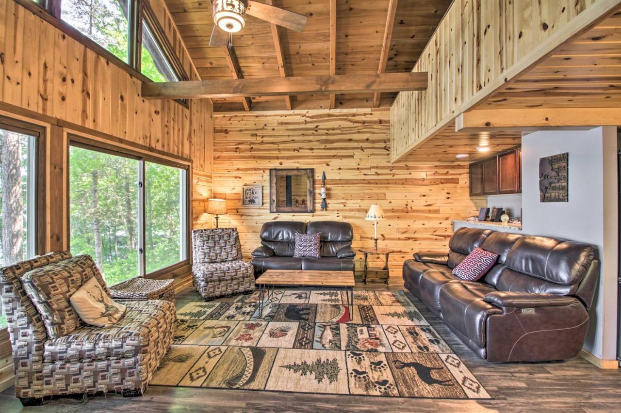 Loon Lake Lodge With Dock, Sauna And Hot Tub! Pequot Lakes Bagian luar foto