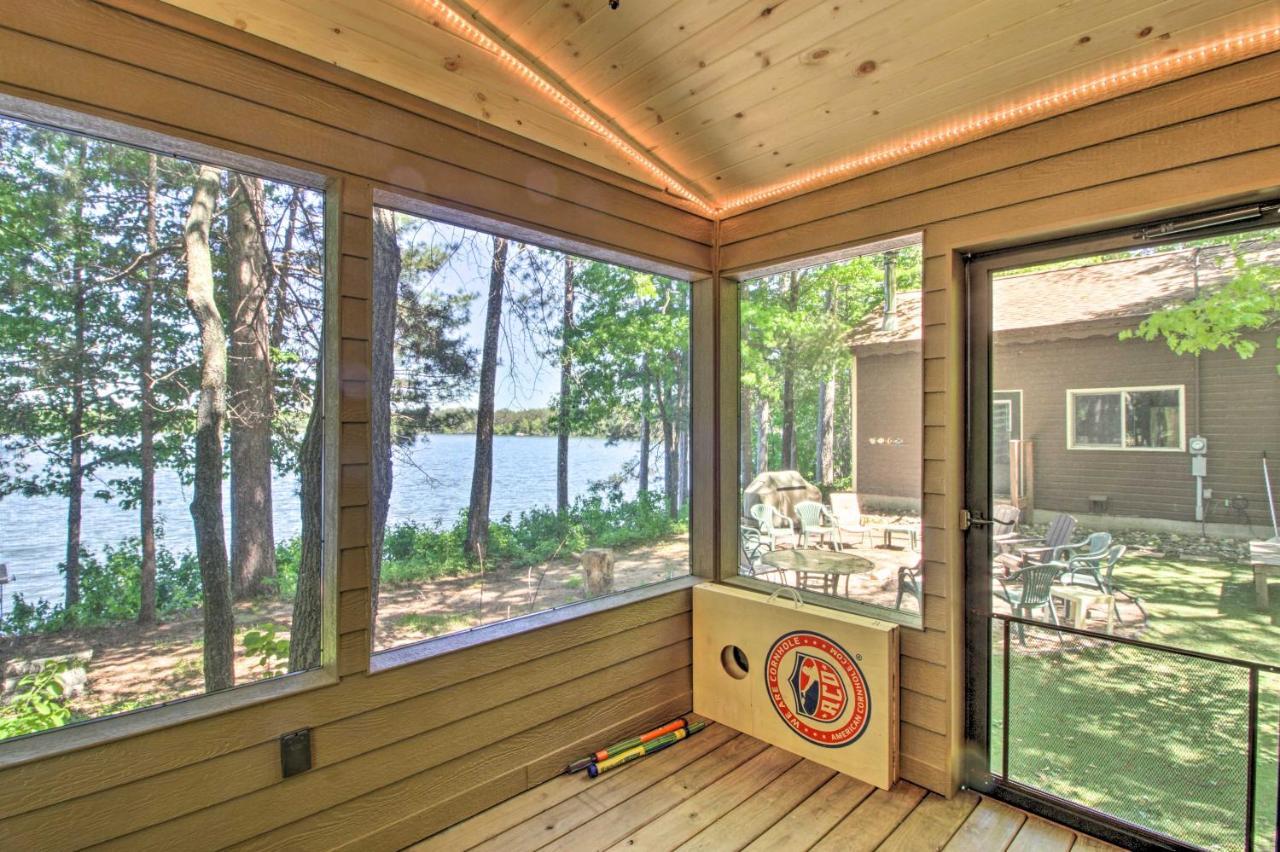 Loon Lake Lodge With Dock, Sauna And Hot Tub! Pequot Lakes Bagian luar foto