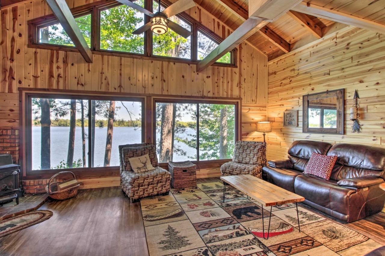 Loon Lake Lodge With Dock, Sauna And Hot Tub! Pequot Lakes Bagian luar foto