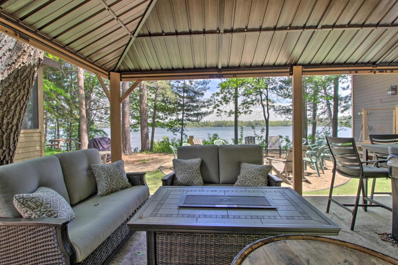 Loon Lake Lodge With Dock, Sauna And Hot Tub! Pequot Lakes Bagian luar foto