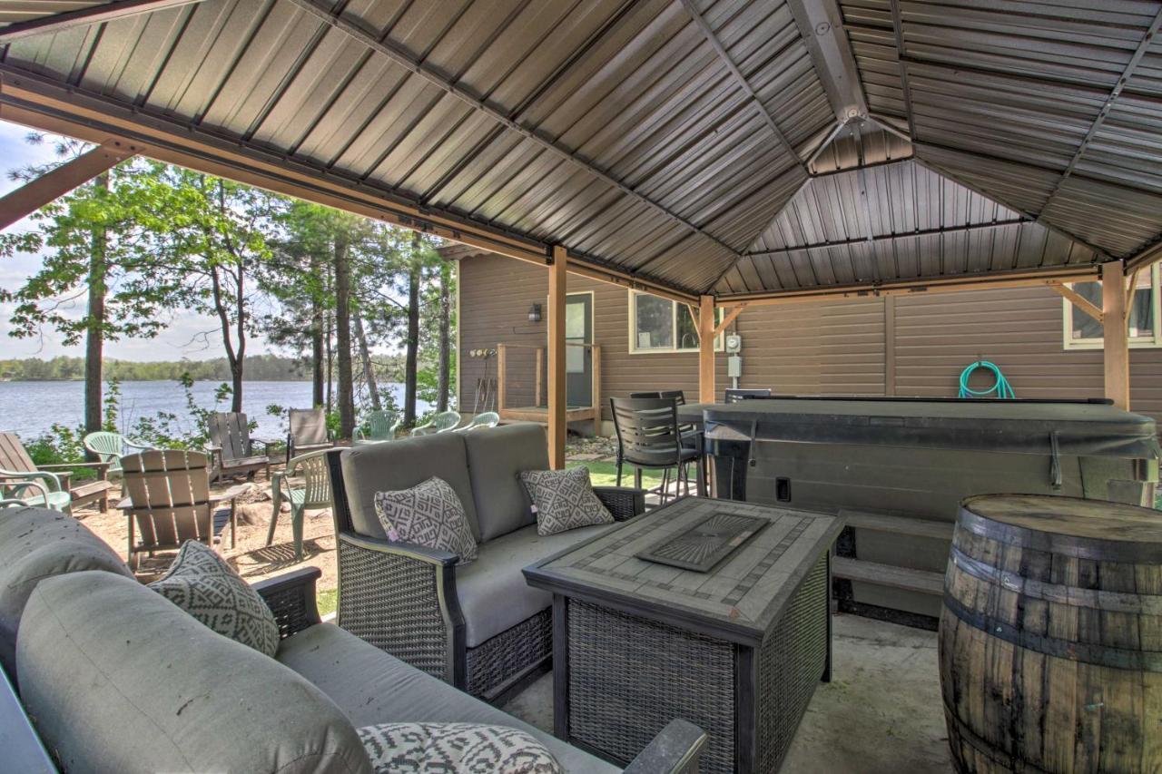 Loon Lake Lodge With Dock, Sauna And Hot Tub! Pequot Lakes Bagian luar foto
