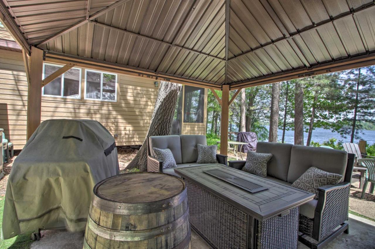 Loon Lake Lodge With Dock, Sauna And Hot Tub! Pequot Lakes Bagian luar foto