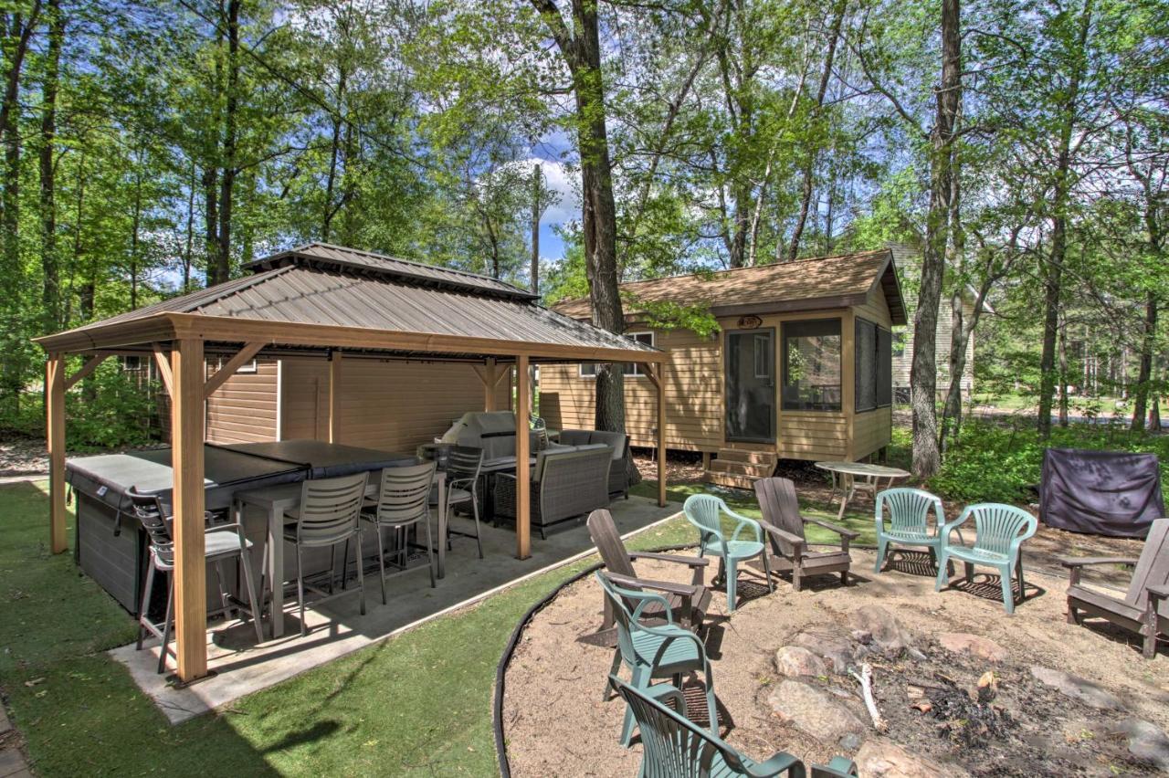 Loon Lake Lodge With Dock, Sauna And Hot Tub! Pequot Lakes Bagian luar foto